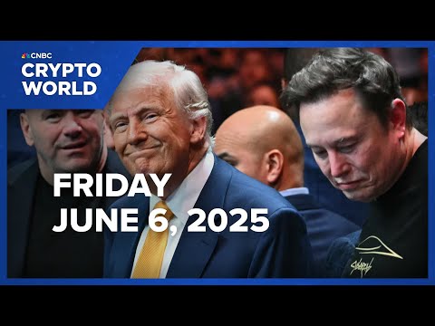 Bitcoin rebounds after Trump and Musk&#039;s online feud weighs on crypto prices: CNBC Crypto World