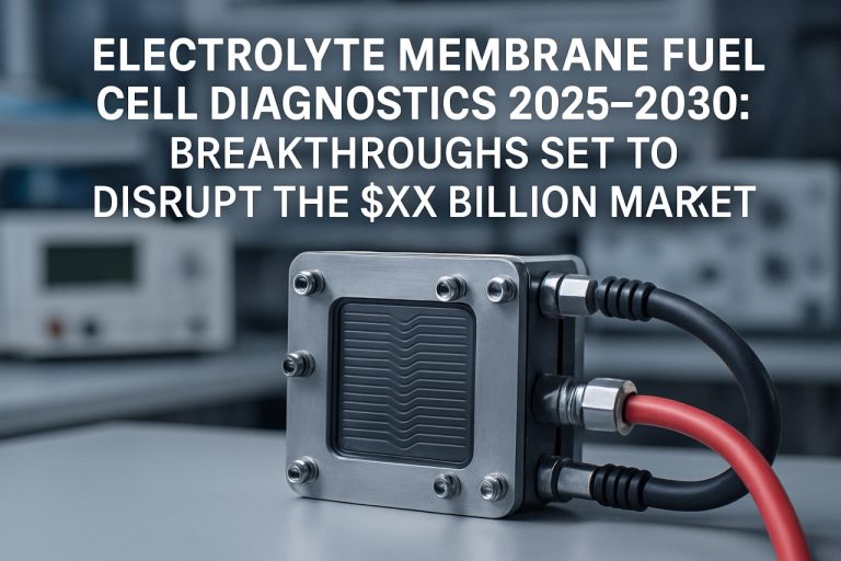 Diagnostyka ogniw paliwowych z membraną elektrolitową 2025–2030: Przełomy, które mają disruptować rynek o wartości XX miliardów dolarów