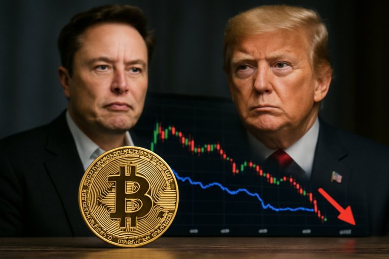 Cena Bitcoinu sa prepadla po spore medzi Trumpom a Muskom: Je ďalší šialený rally na 120 000 dolárov na obzore?